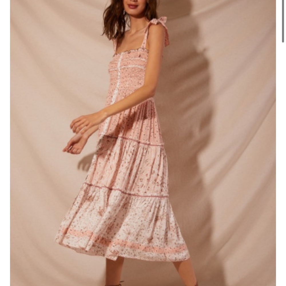 Poupette St Barth Triny Midi Dress